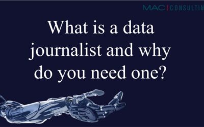 What is a data journalist and why do you need one?